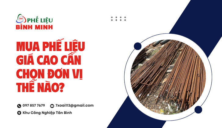 Mua phế liệu giá cao mang lại giá trị thực tế nào cho doanh nghiệp