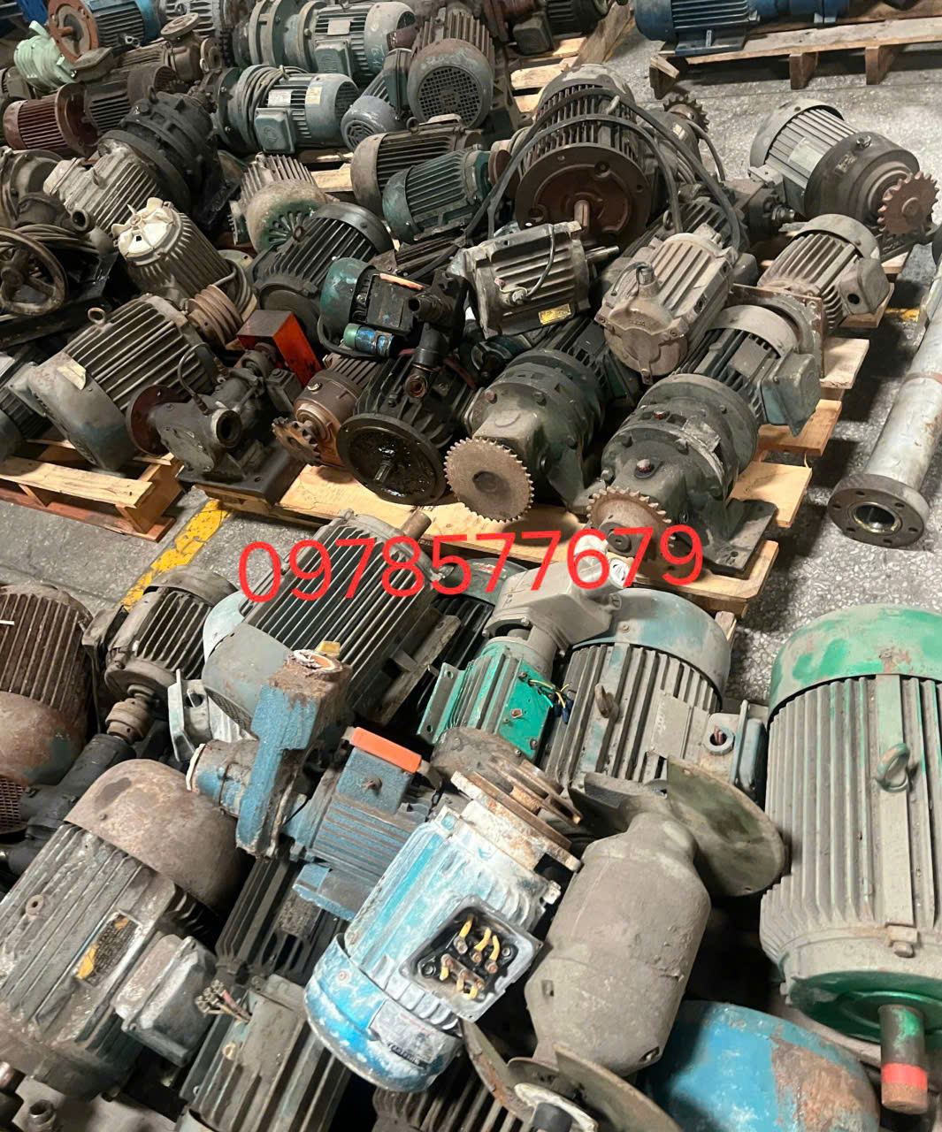 thu mua mô tơ cũ phế liệu giá cao tại HCM