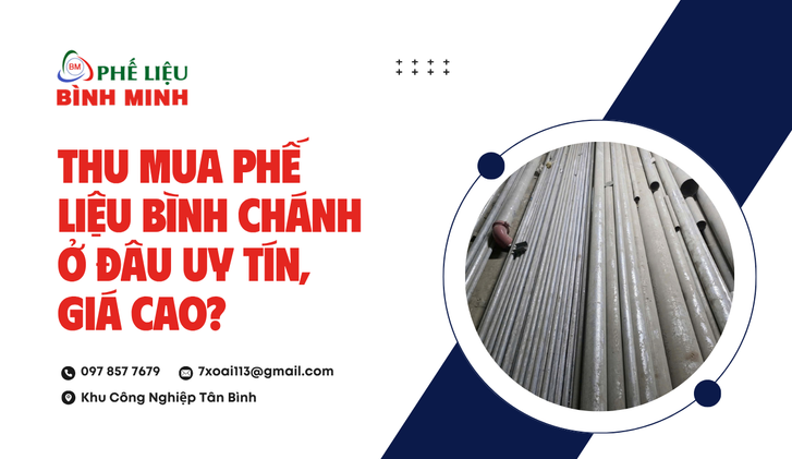 Thu mua phế liệu Bình Chánh giải pháp tối ưu cho môi trường và kinh tế